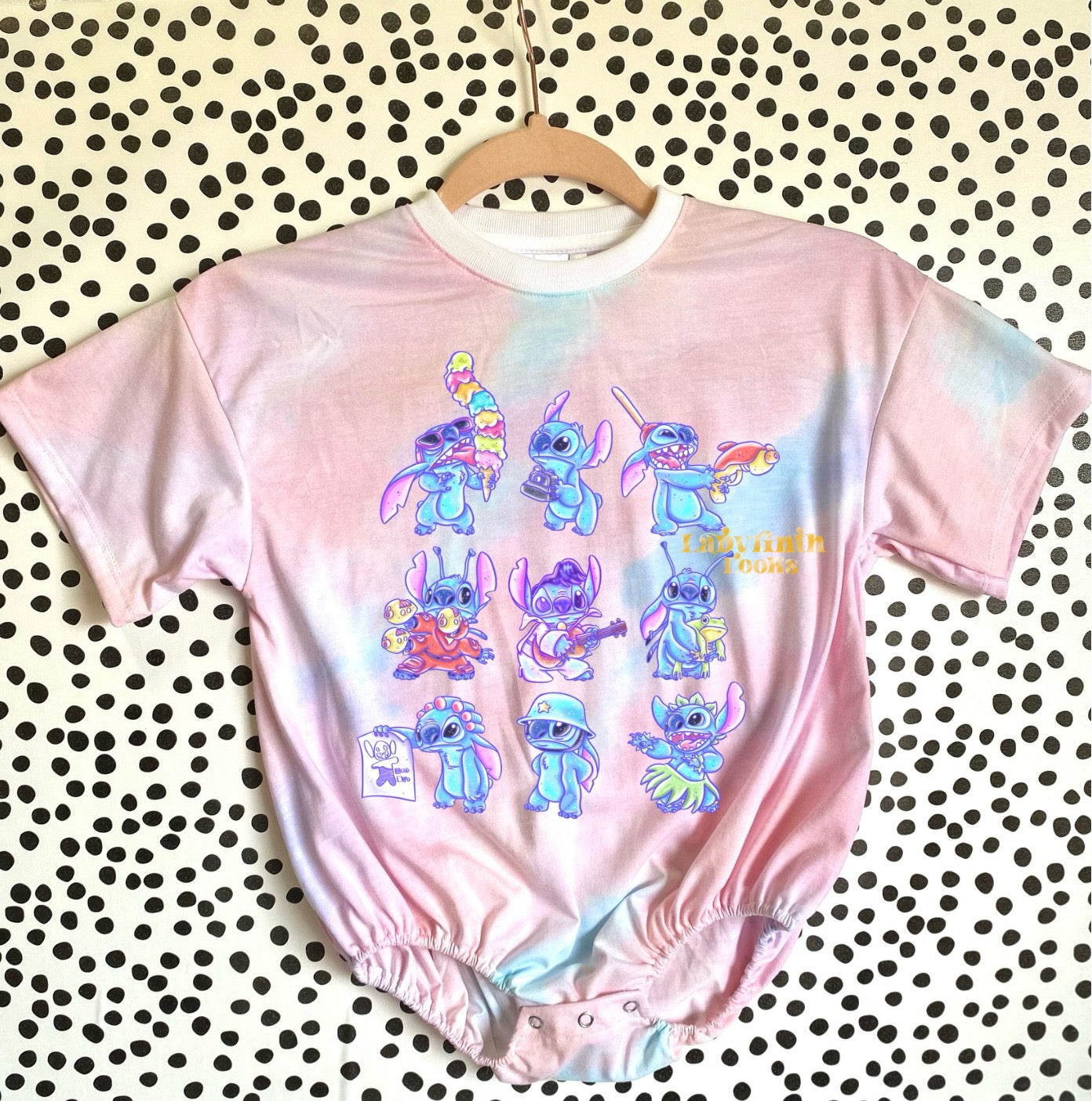 626 Collage - Cotton Candy Bubble Romper