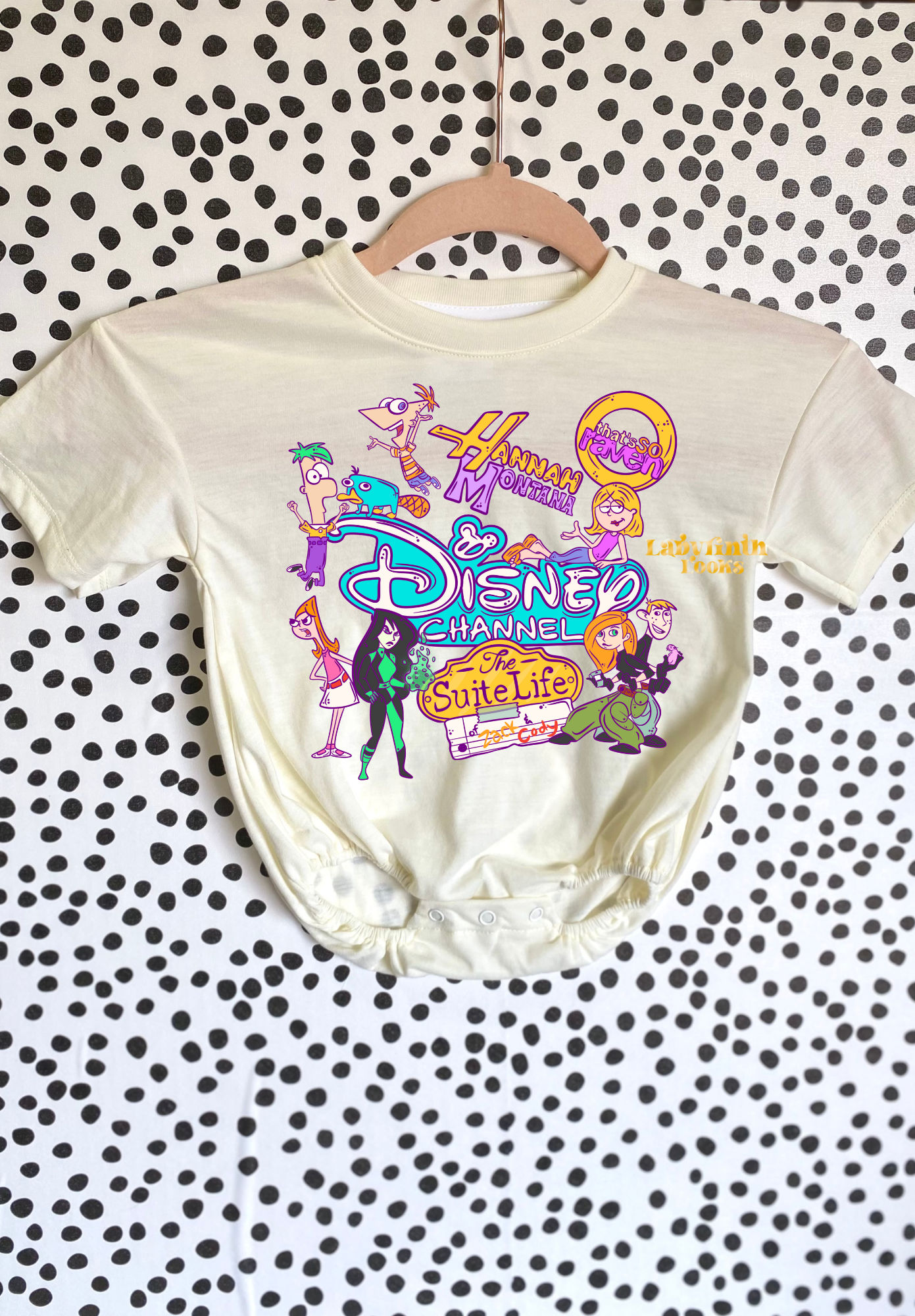 Dis Collage - Cream Bubble Romper