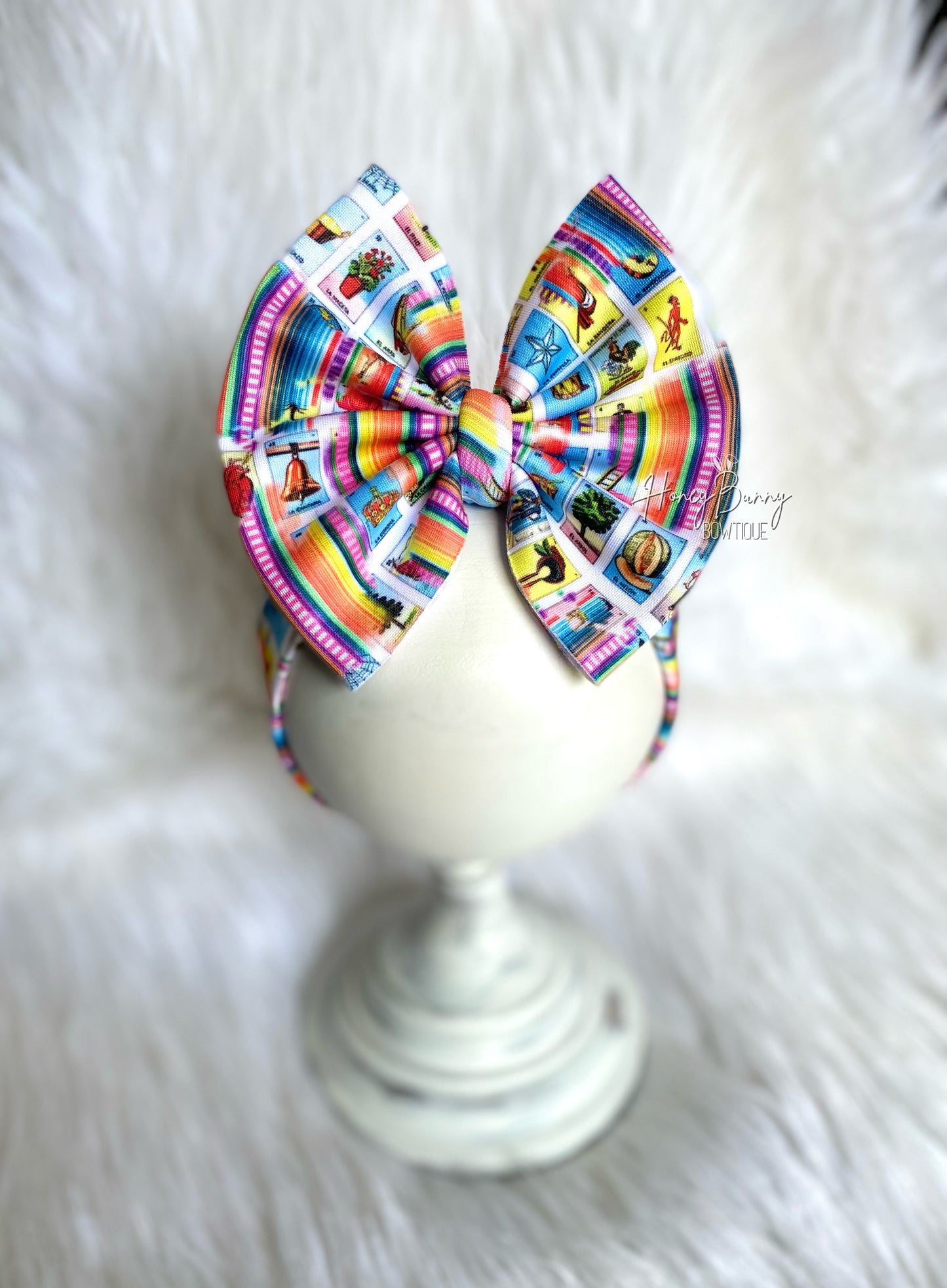 Loteria Zarape - Thin Puff