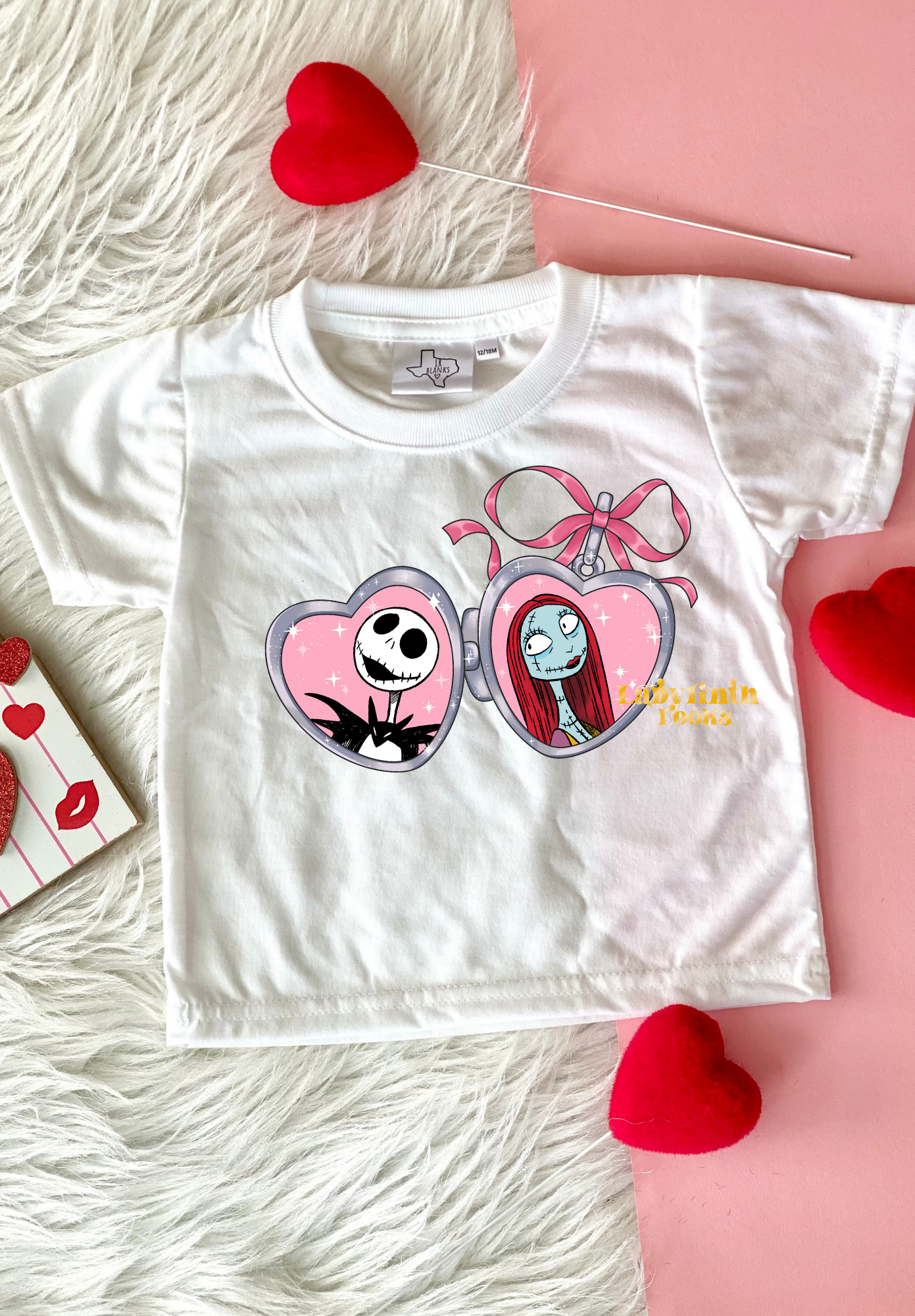 Jack&Sally Locket - Tee/Onesie (Baby/Child)