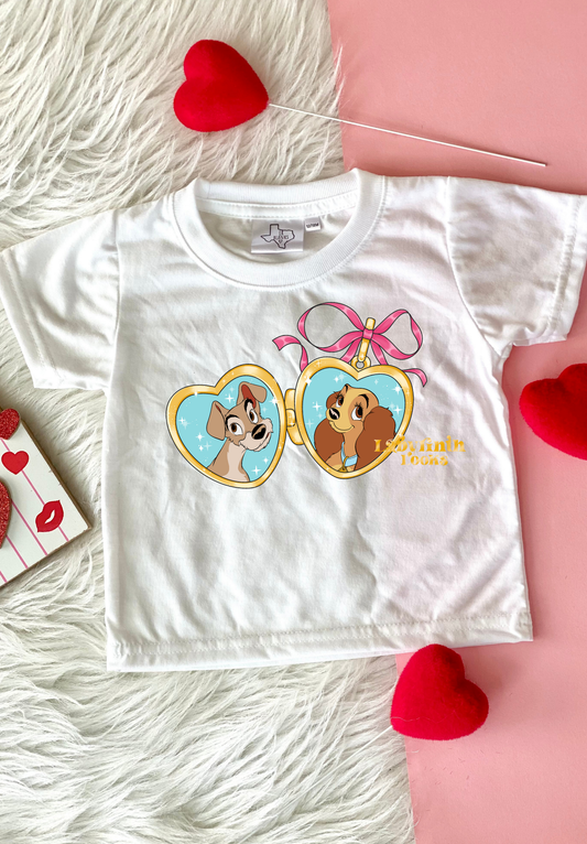 Lady&Tramp Locket - Tee/Onesie (Baby/Child)