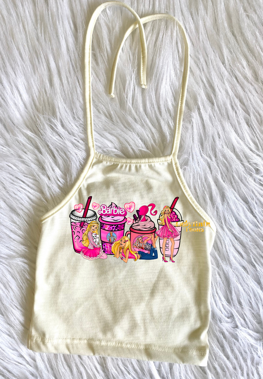 Barbie Drinks - Cream Halter (Baby/Child)