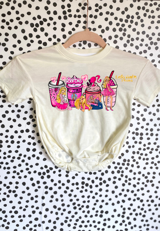 Barbie Drinks - Cream Bubble Romper