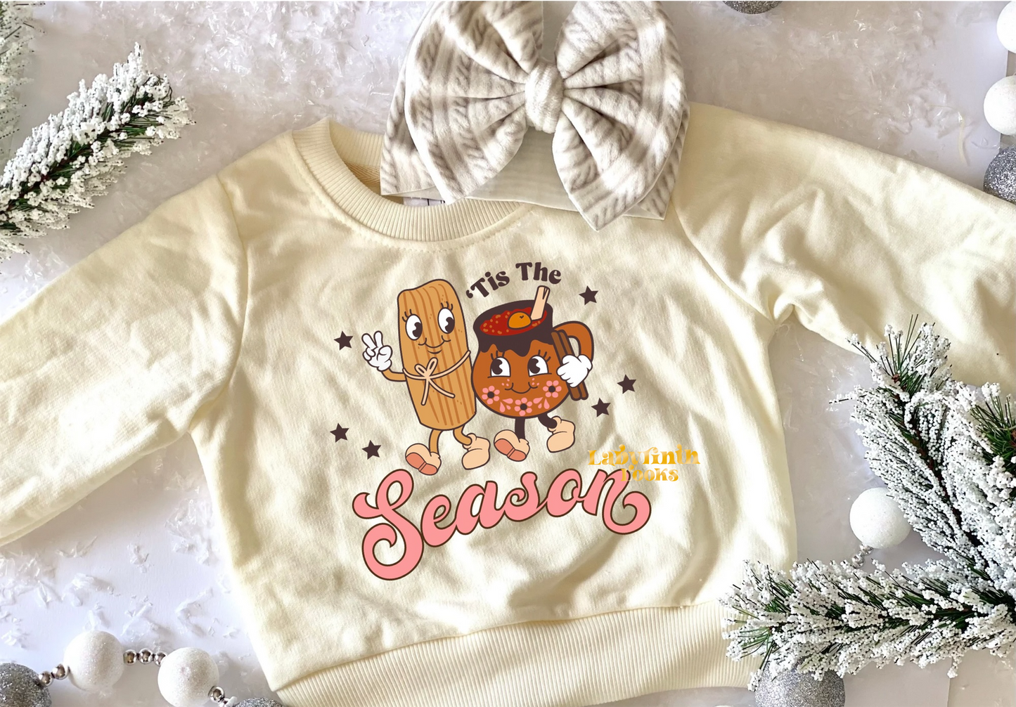 Tis the Season T - Cream Sweater