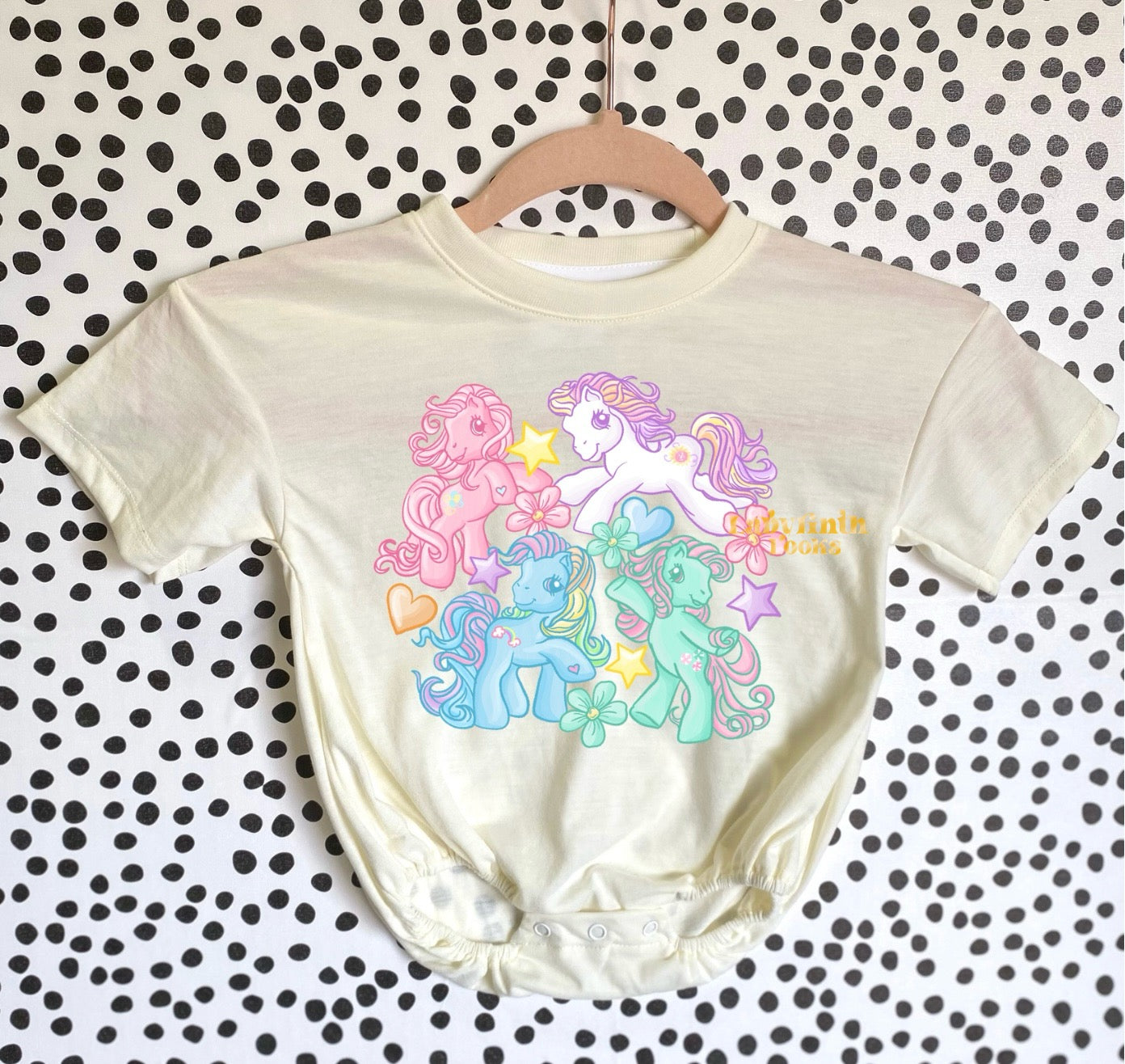 MLP Pastels - Cream Bubble Romper