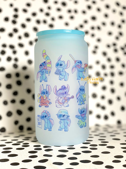 626 Collage  - 16oz Blue Color Changing