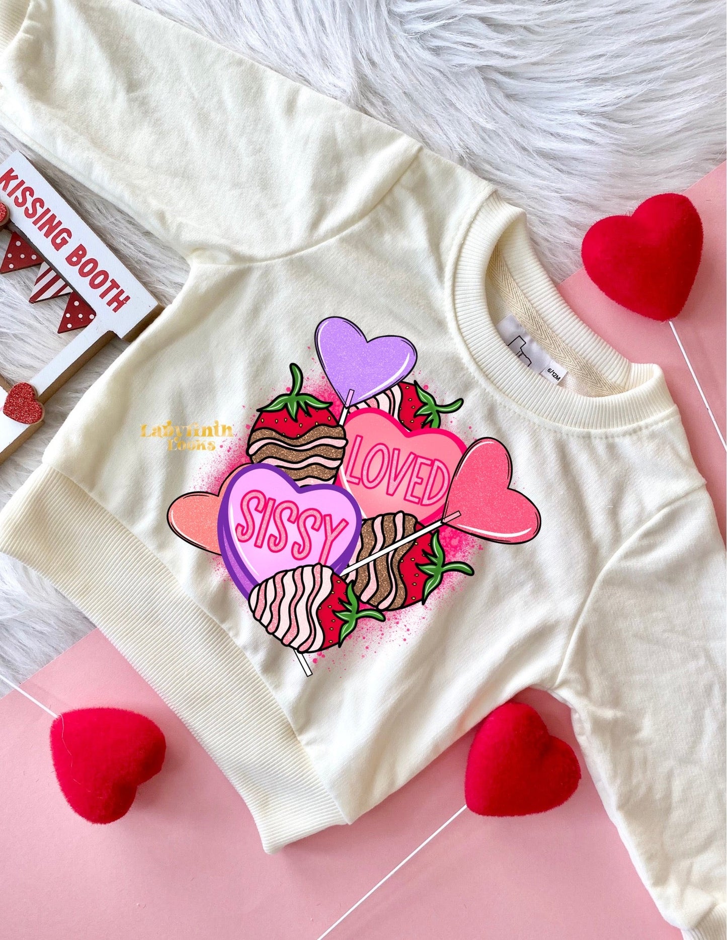 Loved Sissy - Cream Sweater