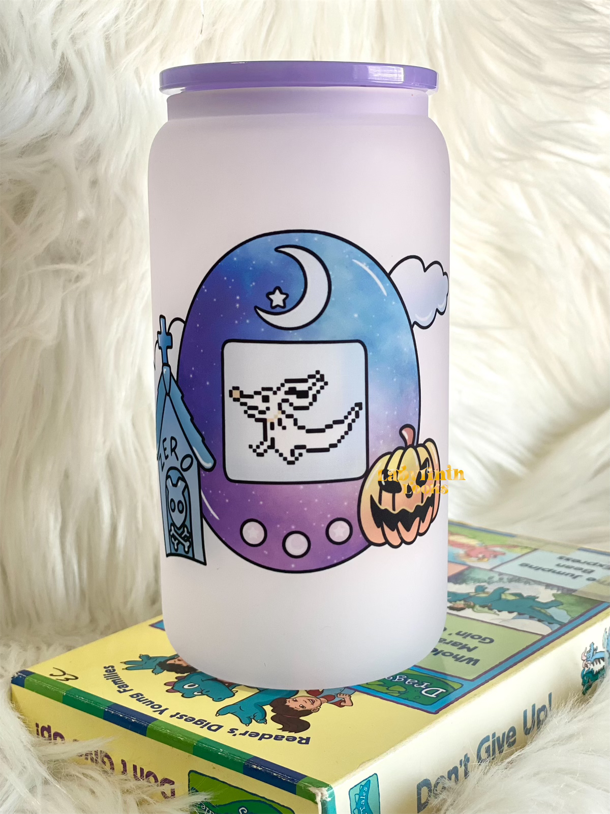 Zero Tamagotchi  - 16oz Purple Color Changing